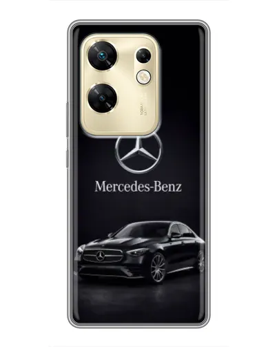 Чехол для Infinix Zero 30 с картинкой «Mercedes — решетка радиатора»