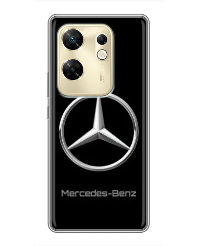Чехол для Infinix Zero 30 с картинкой «Mercedes Silver Logo»