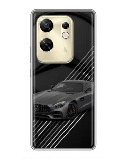 Чехол для Infinix Zero 30 с картинкой «Mercedes AMG — графика»