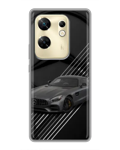 Чехол для Infinix Zero 30 с картинкой «Mercedes AMG — графика»