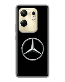 Чехол для Infinix Zero 30 с картинкой «Mercedes классический лого»
