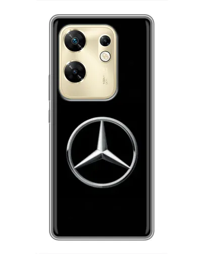 Чехол для Infinix Zero 30 с картинкой «Mercedes классический лого»