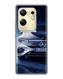 Чехол для Infinix Zero 30 с картинкой «Mercedes EQ — будущее»