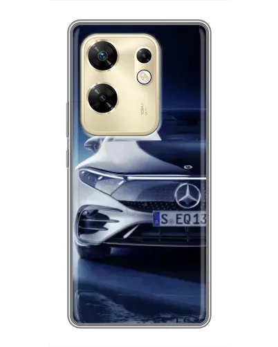 Чехол для Infinix Zero 30 с картинкой «Mercedes EQ — будущее»