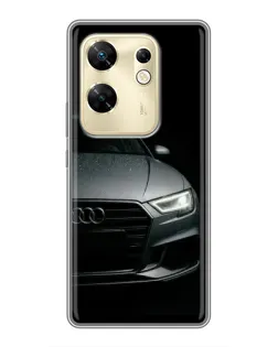 Чехол для Infinix Zero 30 с картинкой «Audi — детализация кузова»