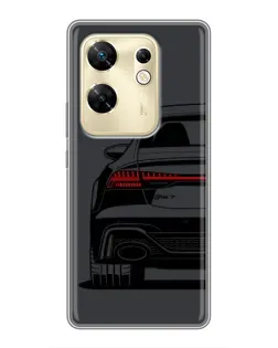 Чехол для Infinix Zero 30 с картинкой «Задняя часть Audi — арт»