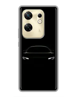Чехол для Infinix Zero 30 с картинкой «Взгляд Audi в темноте»