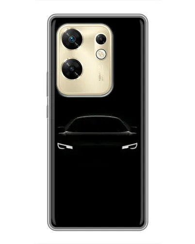 Чехол для Infinix Zero 30 с картинкой «Взгляд Audi в темноте»