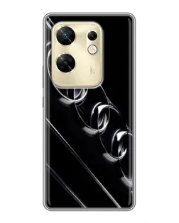Чехол для Infinix Zero 30 с картинкой «Audi — абстрактные кольца»