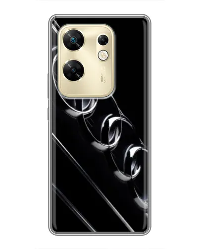 Чехол для Infinix Zero 30 с картинкой «Audi — абстрактные кольца»