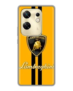 Чехол для Infinix Zero 30 с картинкой «Lamborghini Stripe желтый» Чехол для Infinix Zero 30 с картинкой «Lamborghini Stripe желтый»