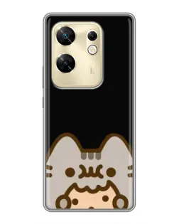 Чохол для Infinix Zero 30 з картинкою «Пушин на чорному»