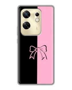 Чохол для Infinix Zero 30 з картинкою «Половинки банту»