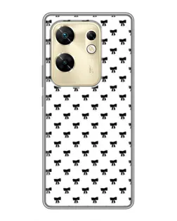 Чохол для Infinix Zero 30 з картинкою «Міні-бантики»