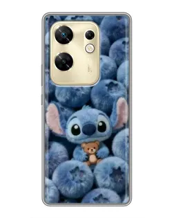 Чохол для Infinix Zero 30 з картинкою «Стіч та лохина»