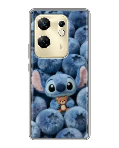 Чохол для Infinix Zero 30 з картинкою «Стіч та лохина»