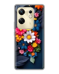 Чохол для Infinix Zero 30 з картинкою «Квіткова феєрія»