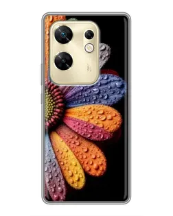Чохол для Infinix Zero 30 з картинкою «Райдужна квітка»