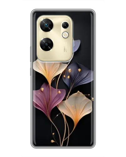 Чохол для Infinix Zero 30 з картинкою «Лілові квіти грації»
