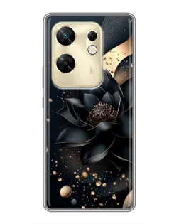 Чохол для Infinix Zero 30 з картинкою «Чорний лотос»