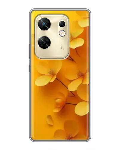 Чохол для Infinix Zero 30 з картинкою «Золоті пелюстки»