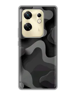 Чохол для Infinix Zero 30 з картинкою «Темний абстрактний камуфляж» Чохол для Infinix Zero 30 з картинкою «Темний абстрактний камуфляж»