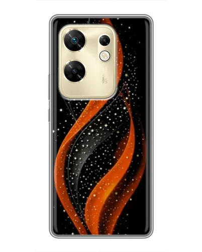 Чохол для Infinix Zero 30 з картинкою «Вогняна зоряна хвиля»