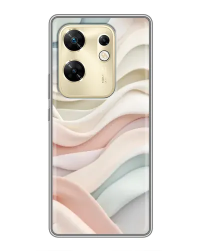 Чохол для Infinix Zero 30 з картинкою «Пастельні ніжні хвилі»