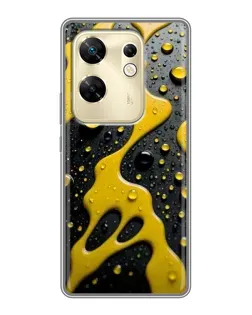 Чохол для Infinix Zero 30 з картинкою «Рідке жовте золото»