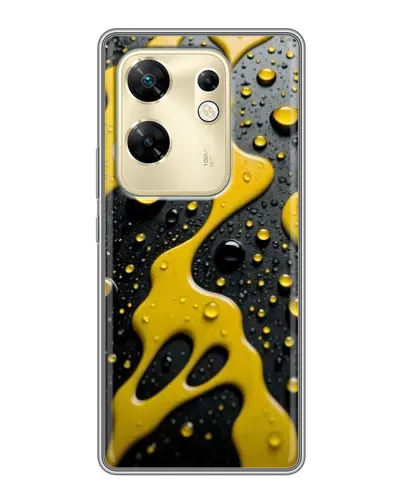 Чохол для Infinix Zero 30 з картинкою «Рідке жовте золото»