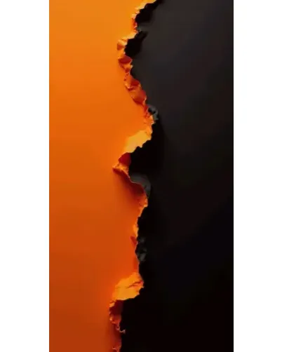 Чехол для Інші аксесуари с картинкой «Оранжевый разлом»