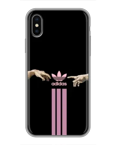 Чохол для iPhone X з картинкою «Adidas Hands»