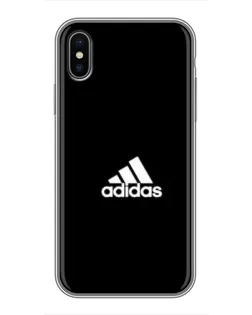Чохол для iPhone X з картинкою «Adidas Red Style»