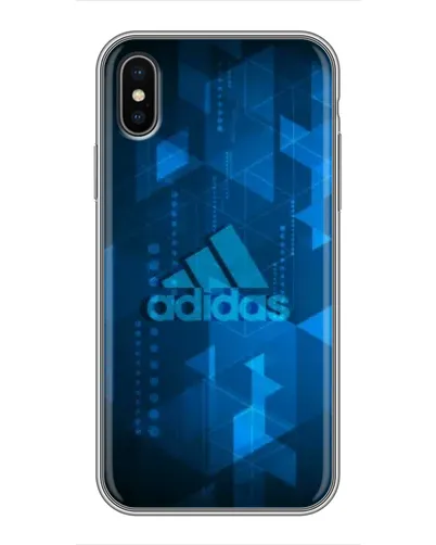 Чохол для iPhone X з картинкою «Adidas Sport Art»