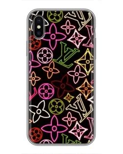 Чохол для iPhone X з картинкою «Неоновий мікс Nike» Чохол для iPhone X з картинкою «Неоновий мікс Nike»