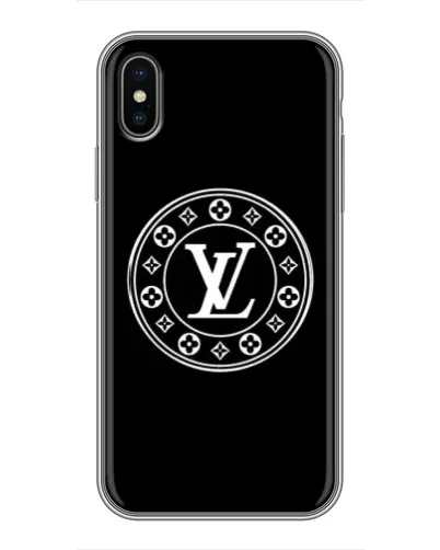 Чохол для iPhone X з картинкою «LV — печатка стилю»