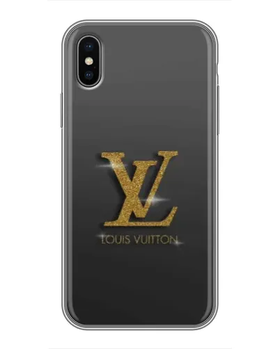 Чохол для iPhone X з картинкою «Градієнт Louis Vuitton»