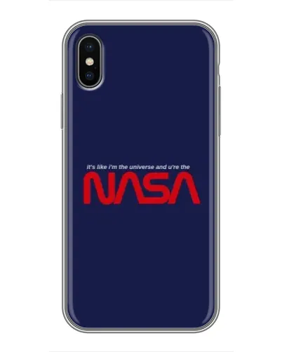 Чохол для iPhone X з картинкою «NASA — глибокий космос»