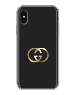 Чохол для iPhone X з картинкою «Мінімалізм Gucci»