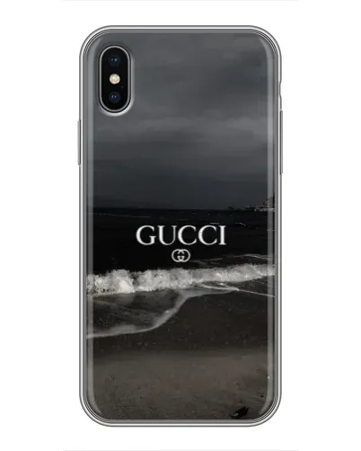 Чохол для iPhone X з картинкою «Gucci — морський прибій»
