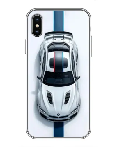 Чохол для iPhone X з картинкою «Вид зверху — BMW M»