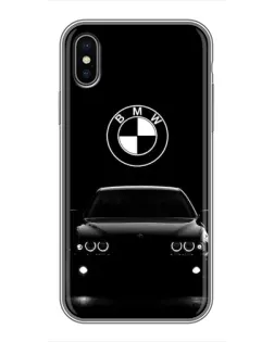 Чохол для iPhone X з картинкою «BMW — погляд з темряви»