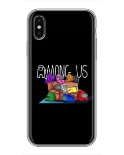 Чохол для iPhone X з картинкою «Логотип Among Us» Чохол для iPhone X з картинкою «Логотип Among Us»