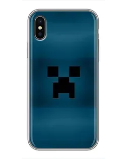 Чохол для iPhone X з картинкою «Кріпери текстура»