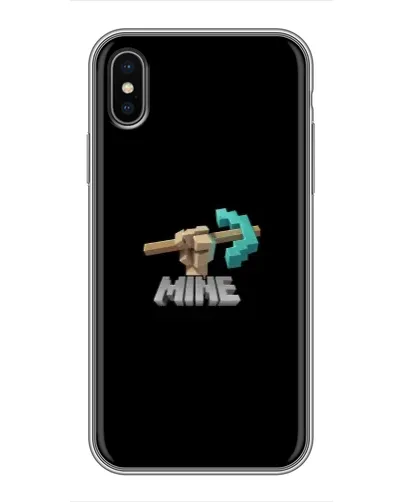 Чохол для iPhone X з картинкою «Алмазне кайло»