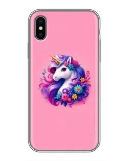 Чохол для iPhone X з картинкою «Казковий єдиноріг»