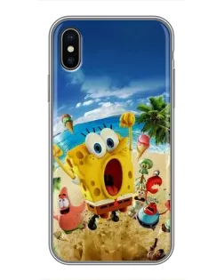 Чохол для iPhone X з картинкою «Розваги на пляжі»