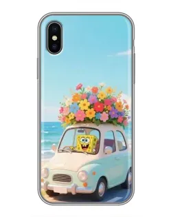 Чохол для iPhone X з картинкою «Автомобільна подорож»