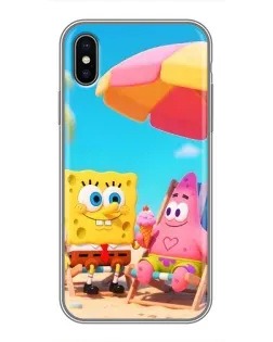 Чохол для iPhone X з картинкою «Відпочинок на пляжі»