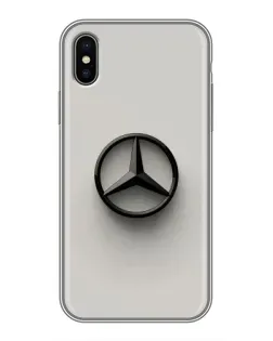 Чохол для iPhone X з картинкою «Mercedes Maybach стиль»